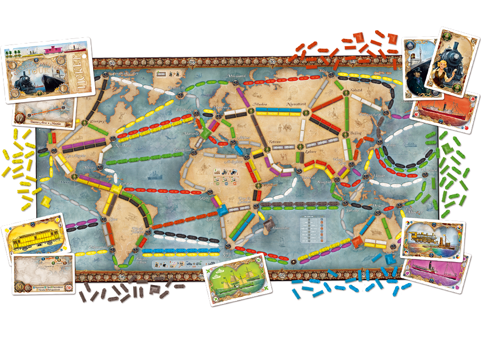Ticket To Ride : Rails and Sails